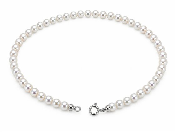 Pulsera Idee Preziose dal 1987 Mujer in Oro blanco Perla IP.BK18B/99 - IP.BK18B/99